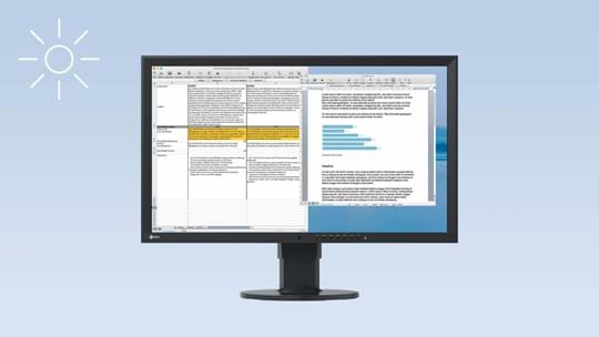 FlexScan EV2460  Monitor de PC de 24 pulgadas con módulo LCD IPS para una  calidad de imagen excepcional